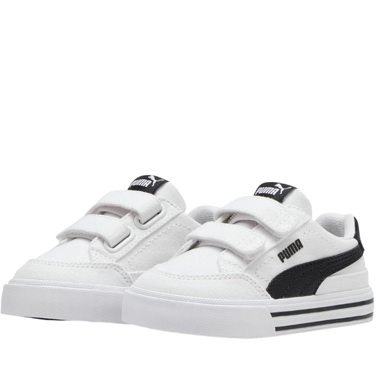 Puma Court Classic Vulc FS V Inf (Numeri dal 21 al 27) Scarpe da Bambino Col. Bianco
