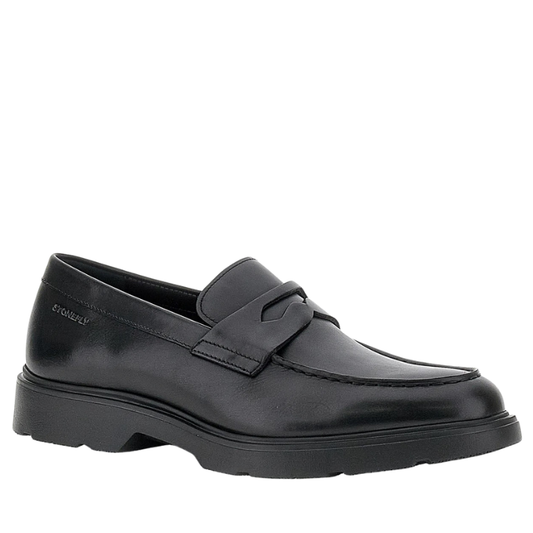 Stonefly Scarpe da Uomo Mocassino in pelle Art.FOREVER 1 Col.Nero