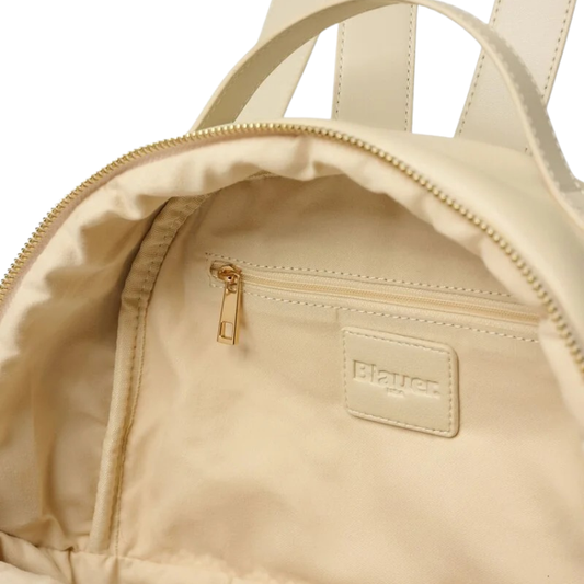 Blauer Zaino da Donna in pelle Art.VOLD01 Col.Beige