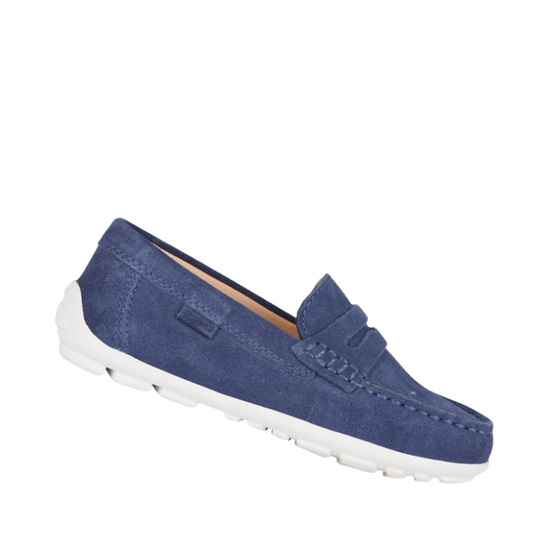 Geox Scarpe da Bambino - Mocassino in camoscio Art.J826CA00022C4211 Col.Blu Navy