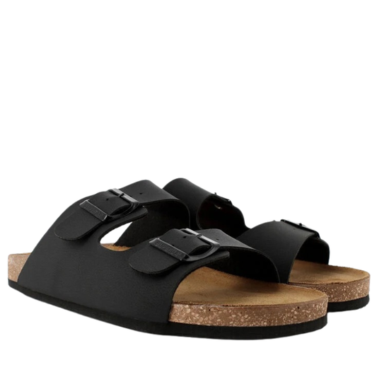 Superga Sandali da Uomo con doppia fibbia Art.S31C371/SP Col.Nero