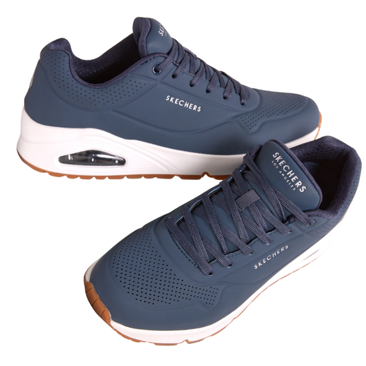 Skechers UNO - STAND ON AIR Scarpe da Uomo Art.52458-NVY Col.Blu Navy