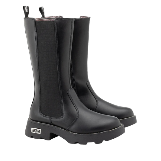 Cult Stivale da Donna in pelle Art.T-229 Col.Nero